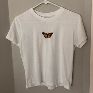 Brandy Melville butterfly shirt(hold)